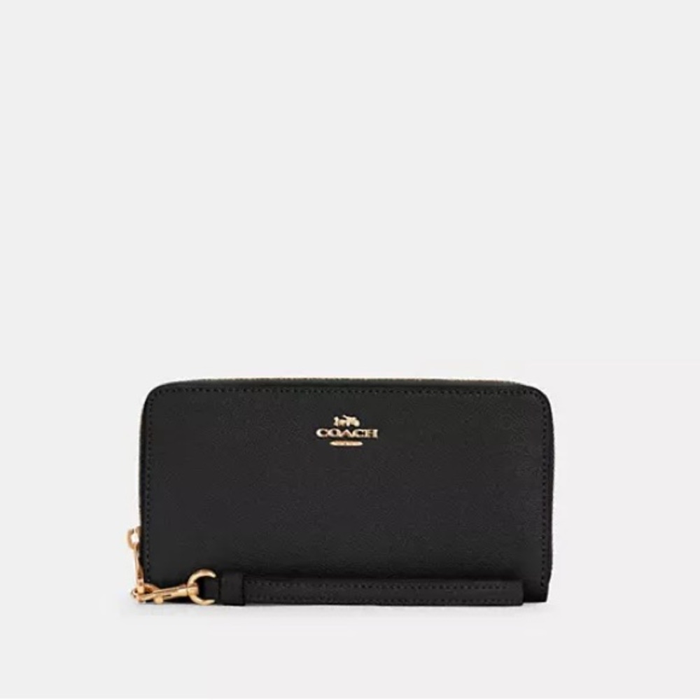 Coach Long Zip Around Wallet